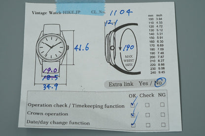 *Serviced* Vintage SEIKO Lord Marvel 5606-7231 Automa Blue Round 35mm Mens Watch