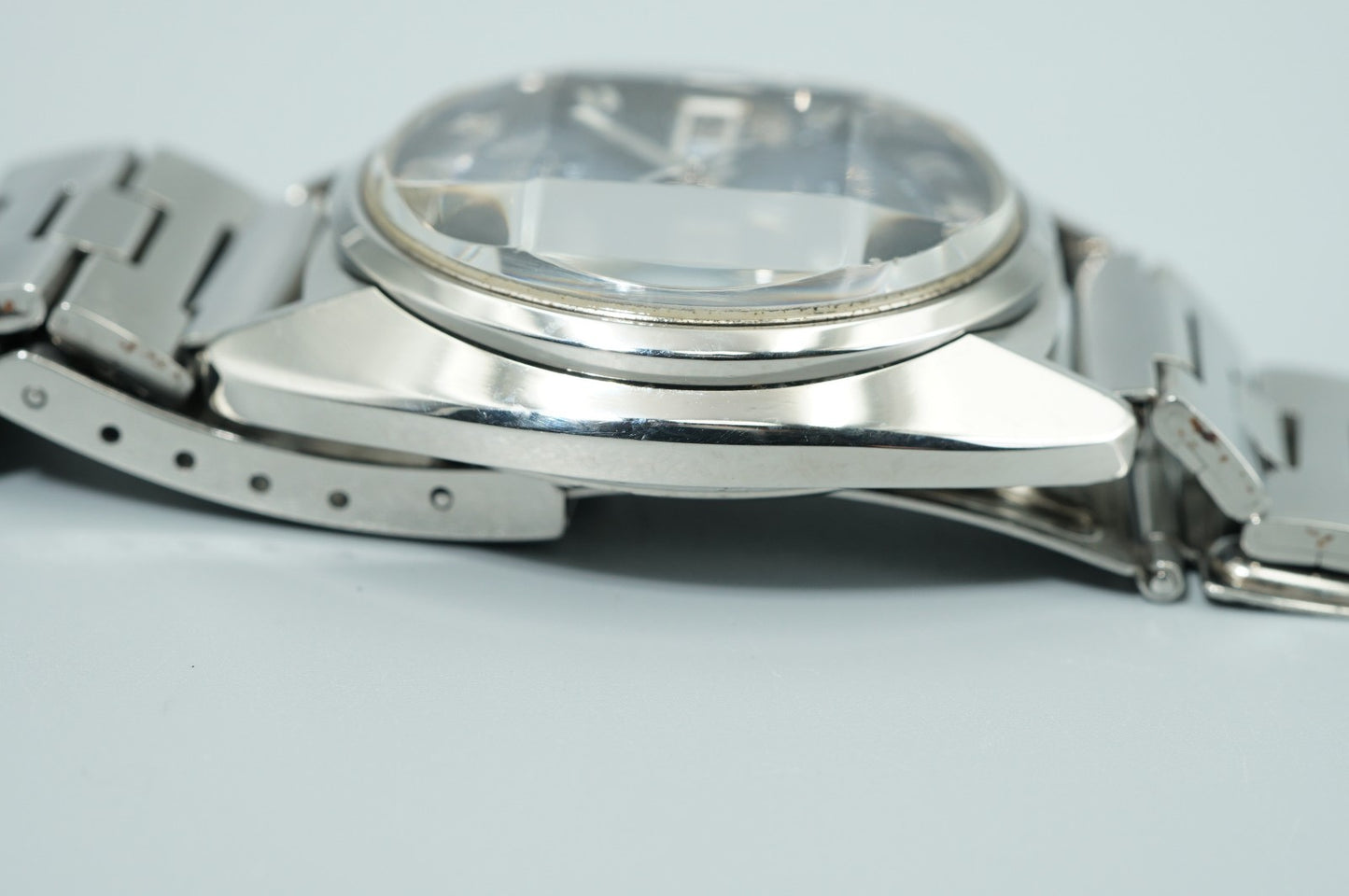 *Serviced* Vintage SEIKO Lord Marvel 5606-7231 Automa Blue Round 35mm Mens Watch