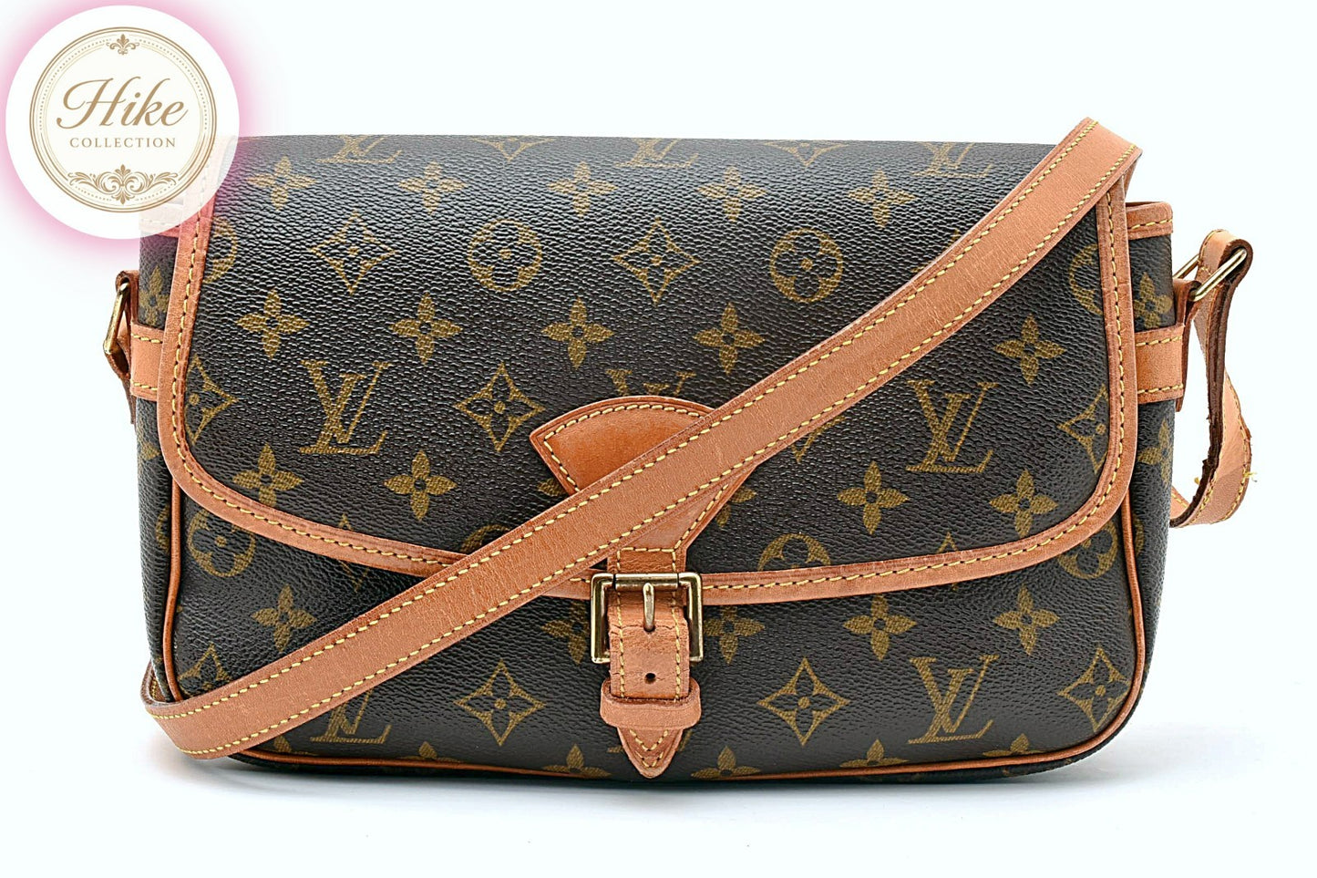 Louis Vuitton Sologne Monogram Brown Shoulder Bag M42250 Authentic Condition *A*