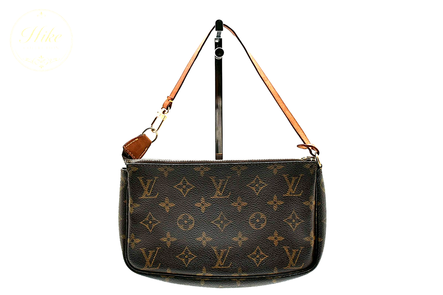 Louis Vuitton Pochette Accessoires Monogram Handbag M40712 Auth Condition A #64