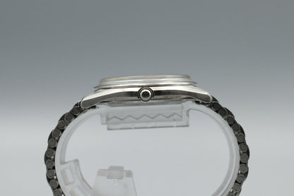 *Exc+5* Vintage SEIKO Skyliner 6102-8000 Hand Winding White Dial 21J Watch JAPAN