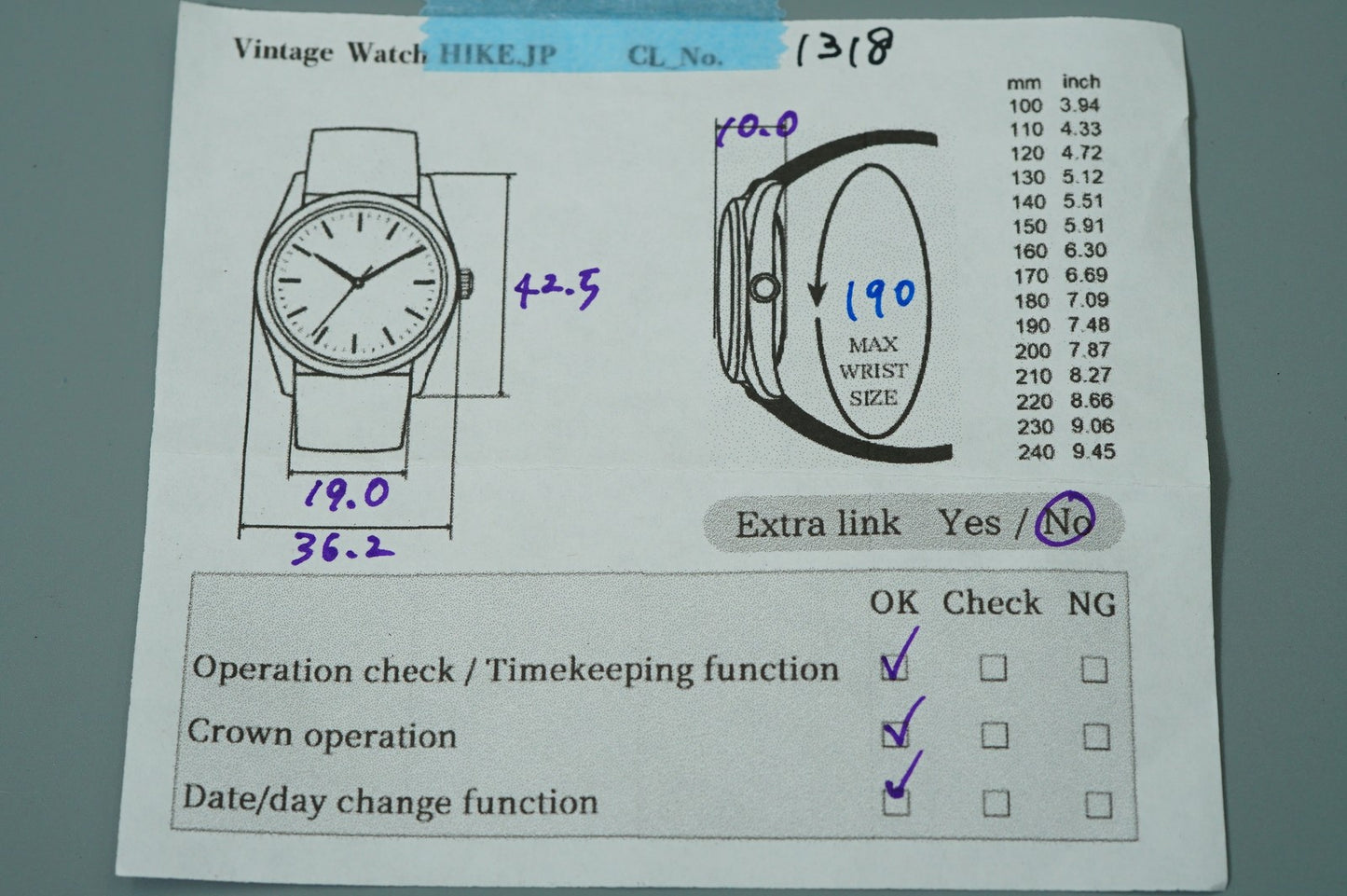*N MINT* Vintage 1967 SEIKO MATIC-P 5106-8010 AT Silver Round 36mm Mens Watch