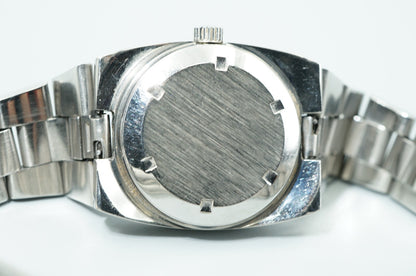 N MINT Vintage 1974 OMEGA Seamaster Cal.684 Automa Black Square 27mm Women Watch