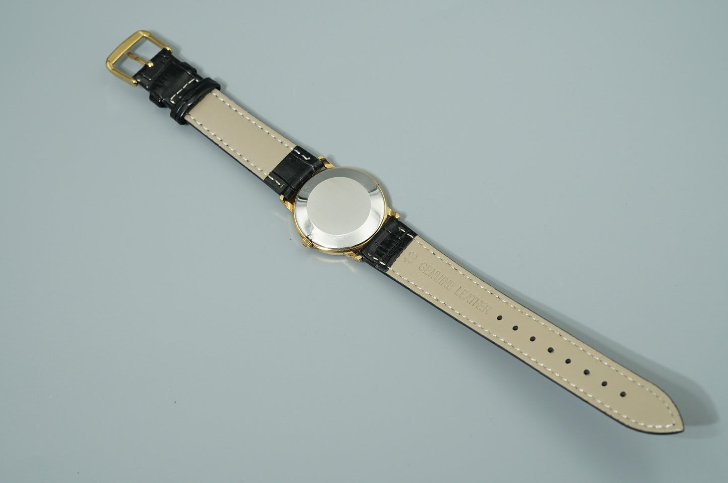 N MINT Vintage 1979 OMEGA De Ville Cal.625 Hand Wind Gold Round 32mm Mens Watch