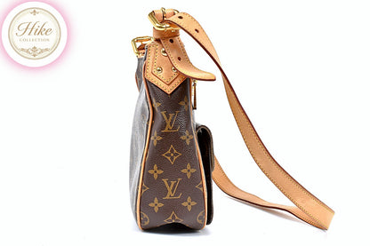 Louis Vuitton Hudson GM Monogram Shoulder Bag M40045 Authentic Condition *AB*