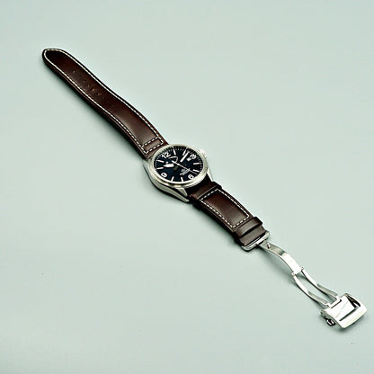 **TOP MINT** Orient Star Epson RE-AU0207L00B Blue Automatic Men's Watch JAPAN