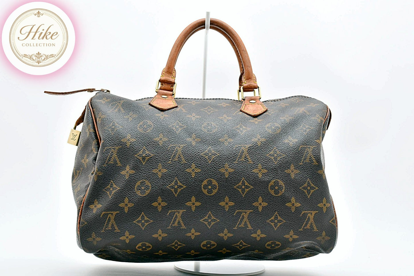 Louis Vuitton Speedy 30 Monogram Brown Handbag M41526 Authentic Condition *AB*