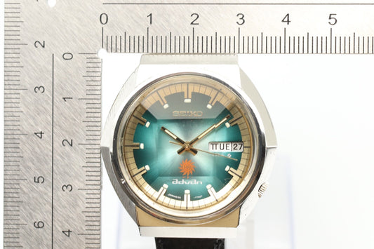 *N MINT+++* Vintage SEIKO Advan 6106-7570 Automatic Green Dial 38mm Mens Watch