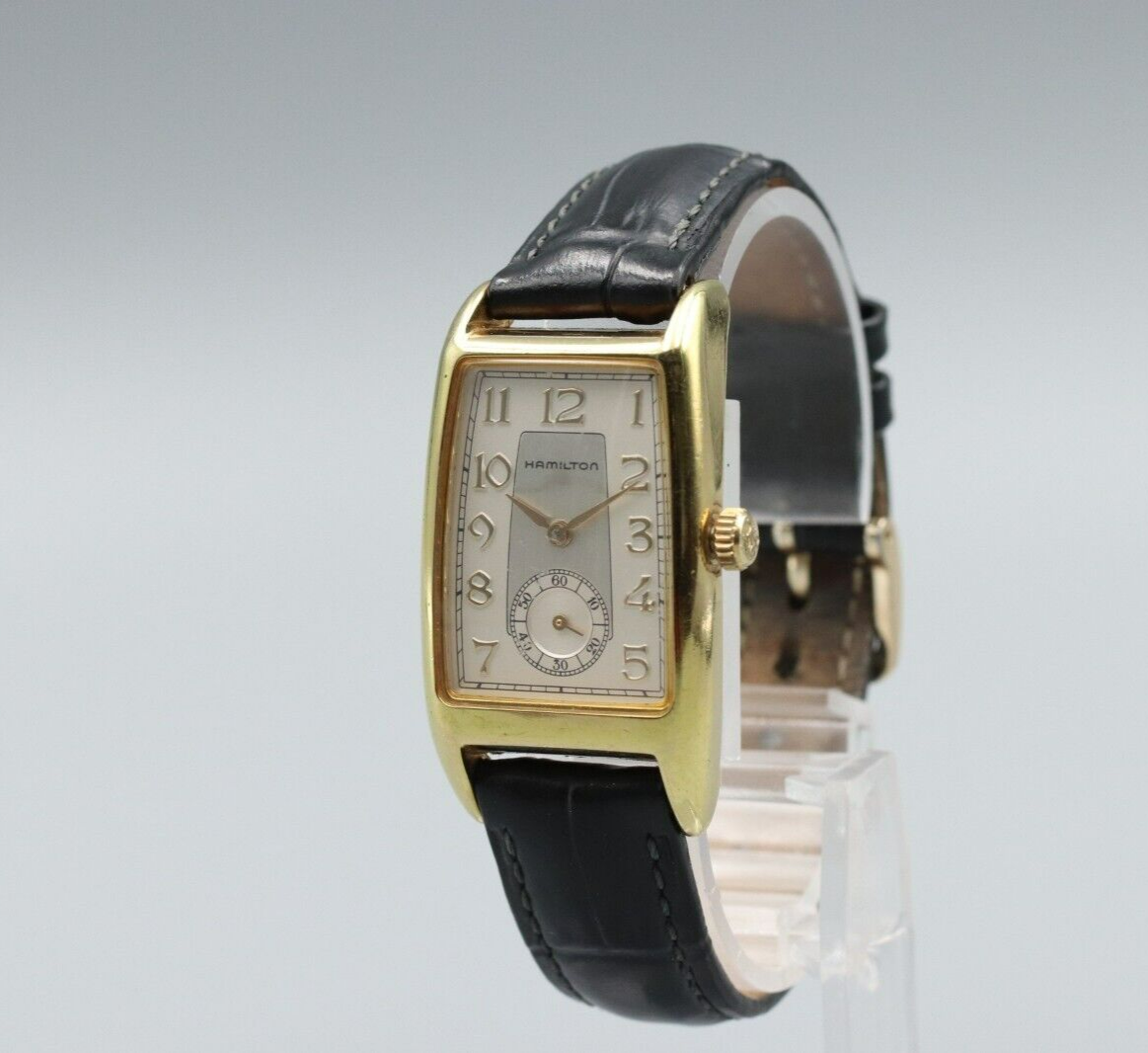 *Exc+5* Vintage HAMILTON American Classic 6240 Quartz White Dial Women Watch