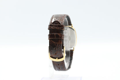 *Exc+5* Vintage OMEGA De Ville Ref.195.0077 Quartz Gold Dial Women Watch JAPAN