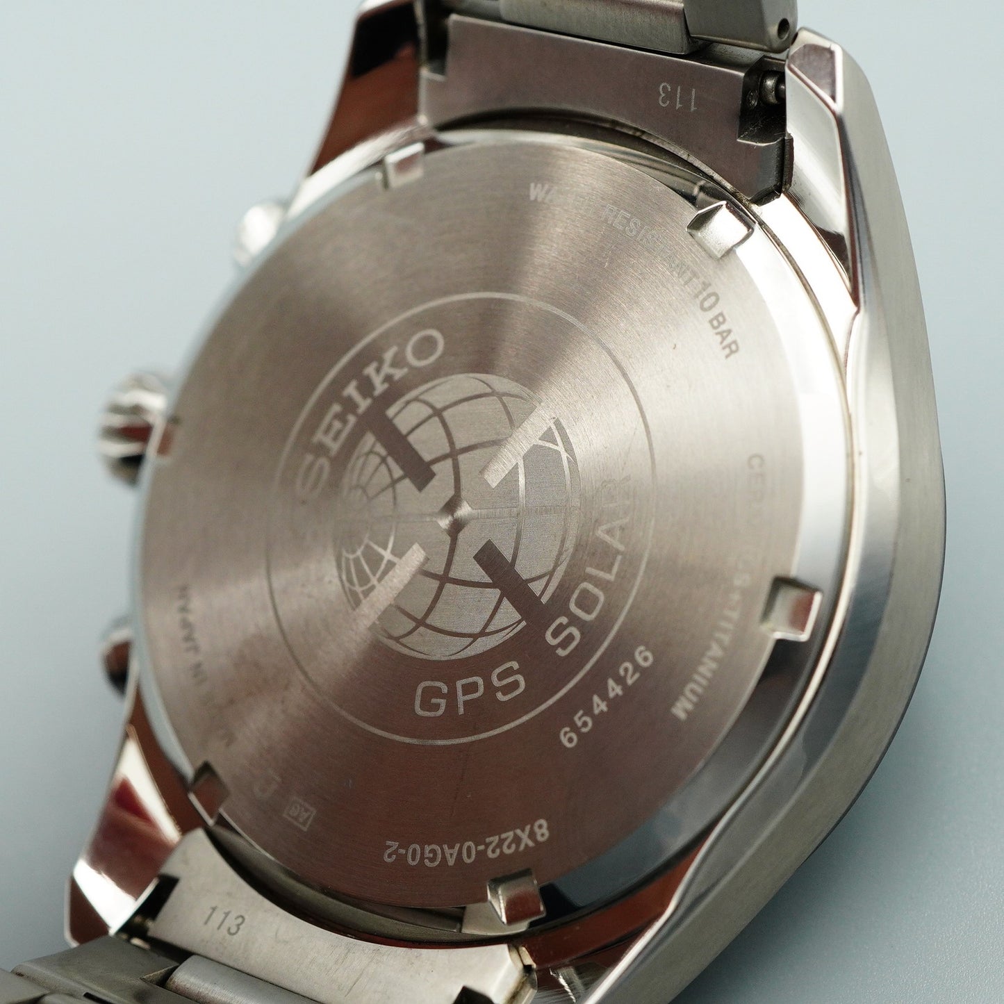 *MINT* Box & Paper SEIKO ASTRON SBXB085 8X22-0AG0-2 Solar Black 46 mm Mens Watch