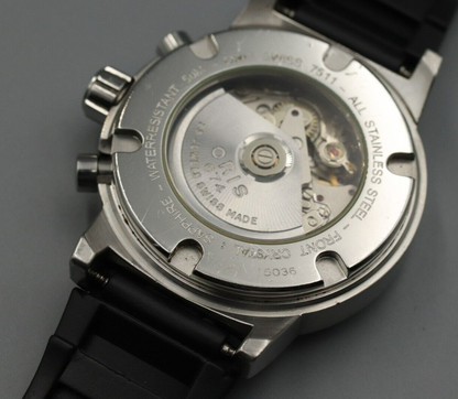 *NEAR MINT* Vintage ORIS Big Crown 7511 Automatic Black Dial Round Mens Watch