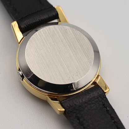 *NEAR MINT* Vintage 1979 OMEGA De Ville Cal.1350 Qz Gold Round 21mm Women Watch