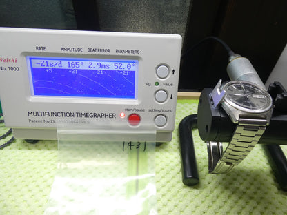 *Exc+5* Vintage 1973 SEIKO 5ACTUS 7019-8010 AT Black Dial Round 38mm Mens Watch