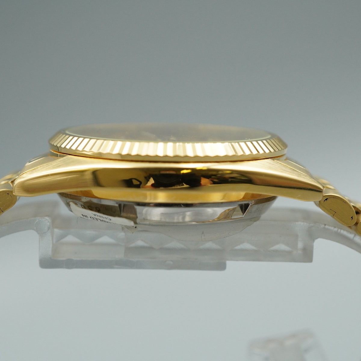 MINT Vintage 1990s SEIKO SEIKO 5 7S26-0500 Automatic Gold Round 36mm Mens Watch