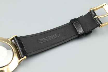 *NEAR MINT* Vintage Seiko Chariot 2220-0480 Stainless Steel Mens Hand Wind Watch