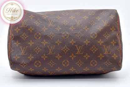 Louis Vuitton Speedy 30 Monogram Brown Handbag M41526 Authentic Condition *A #29