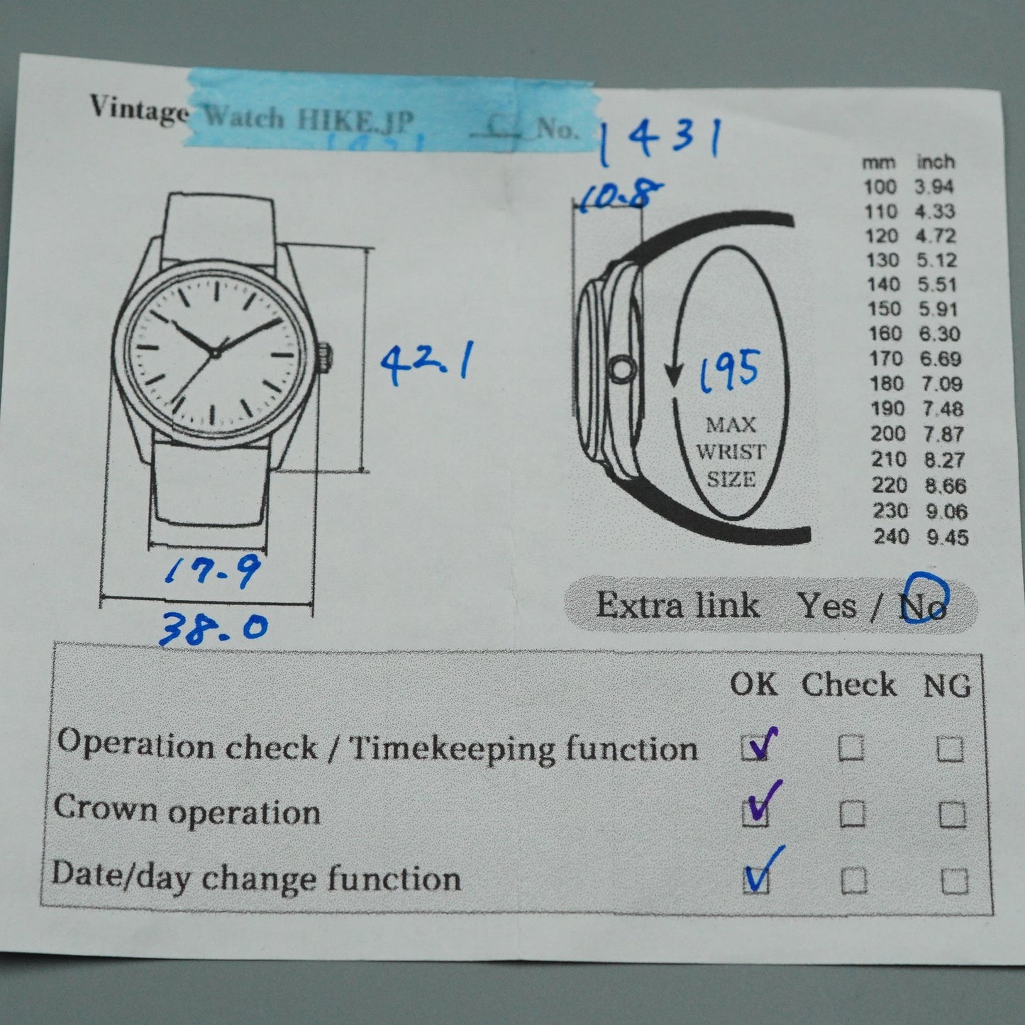 *Exc+5* Vintage 1973 SEIKO 5ACTUS 7019-8010 AT Black Dial Round 38mm Mens Watch