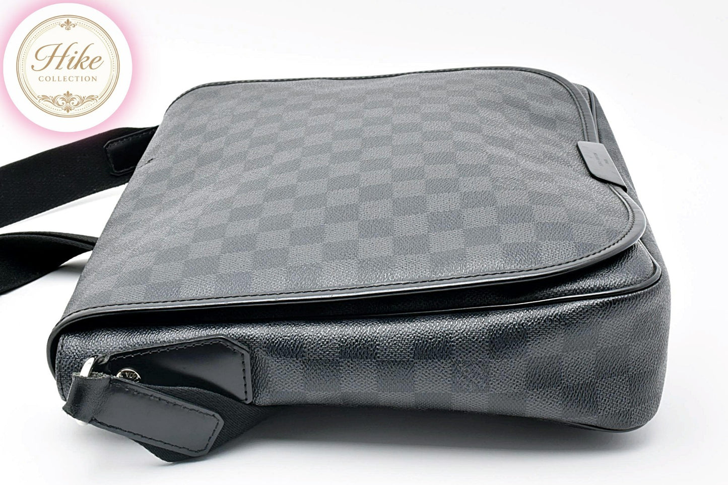Louis Vuitton Damier Graphite Daniel MM Shoulder Bag N58029 Auth Condition *A*