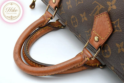 Louis Vuitton Speedy 30 Monogram Brown Handbag M41526 Authentic Condition *A*