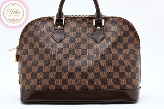 Louis Vuitton Alma Damier Handbag N51131 Authentic Condition *SA* B0162