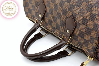Louis Vuitton Speedy 30 Damier Ebene Brown Handbag N41364 Authentic Condition SA