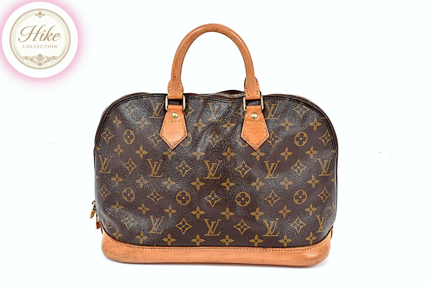Louis Vuitton Alma PM Monogram Brown Handbag M51130 Authentic Condition *B*