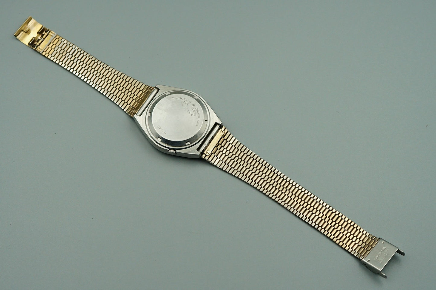 *Exc+5* Vintage 1982 SEIKO 5 7009-876A AT White Dial Round 38mm Mens Watch