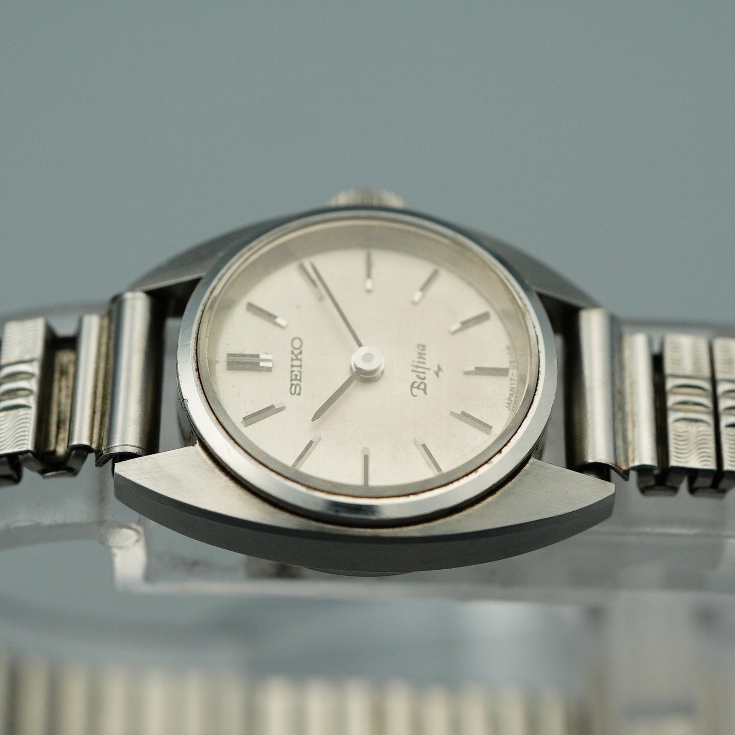 *NEAR MINT* Vintage SEIKO Belfina 17-0420 Hand Winding Silver 20 mm Women Watch
