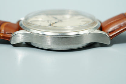 *N MINT* Vintage 1970s OMEGA Seamaster Cal.1342 Qz Silver 35mm Mens Watch