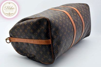 Louis Vuitton Keepall Bandouliere 55 Monogram Boston Bag M41414 Authentic