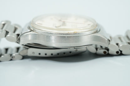 *NEAR MINT* Vintage OMEGA Constellation Cal.1250 Qz White Round 35mm Mens Watch