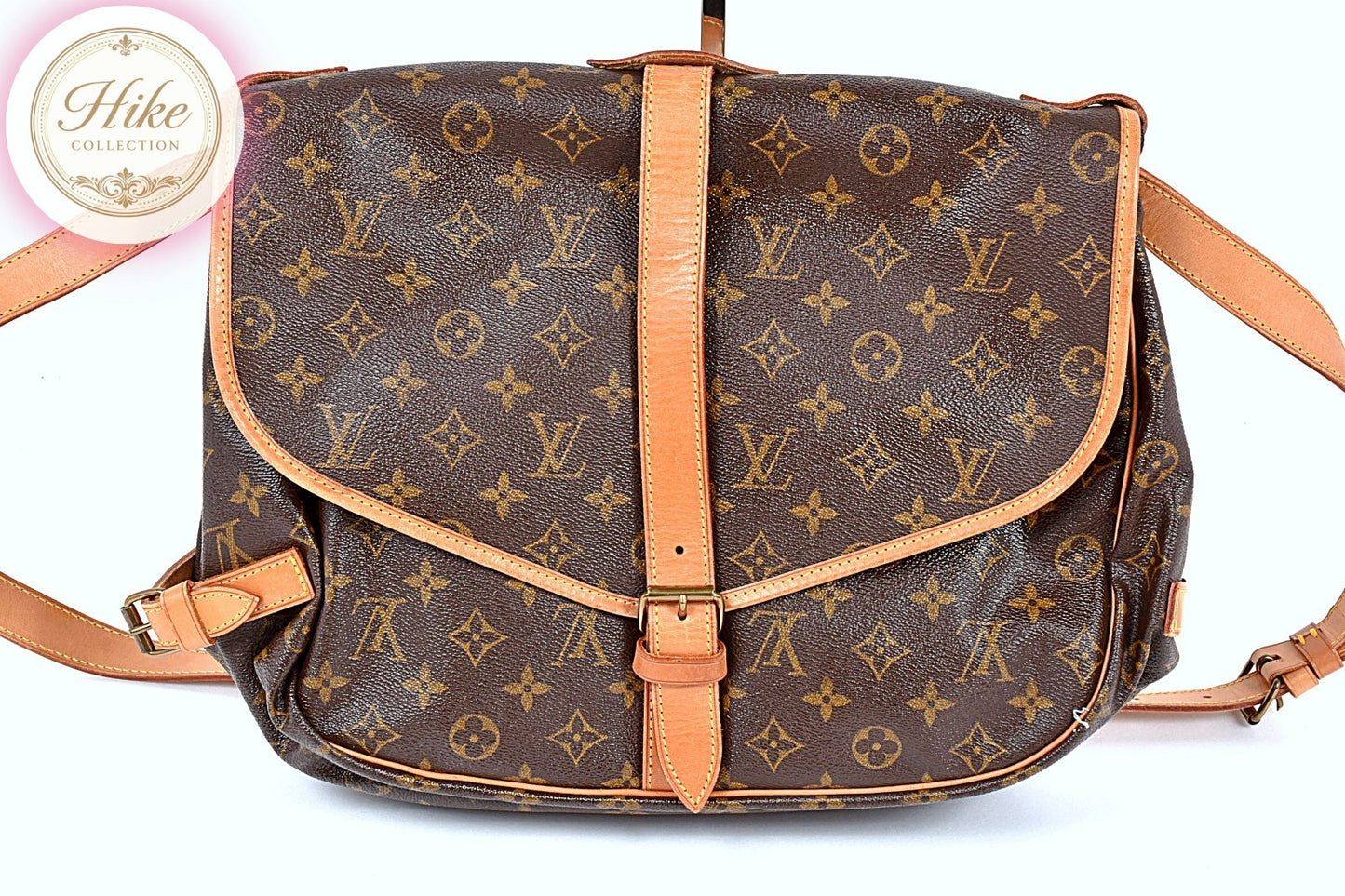 Louis Vuitton Saumur 35 Monogram Shoulder Bag M42254 Authentic Condition *B*