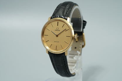 *MINT* Vintage 1974 OMEGA De Ville Cal.625 Hand Wind Gold Round 33mm Mens Watch