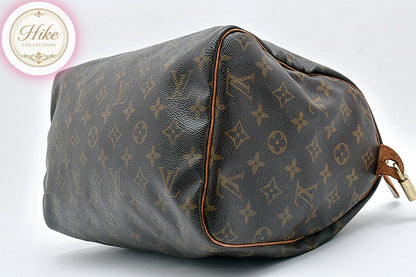 Louis Vuitton Speedy 30 Monogram Brown Handbag M41526 Authentic Condition A #32