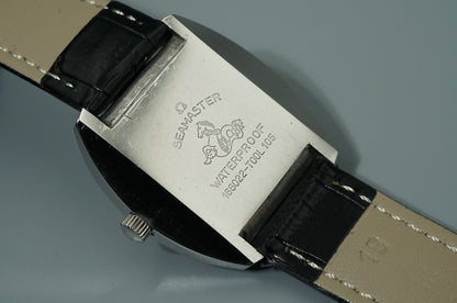 N MINT Vintage 1970s OMEGA Seamaster 166022-TOOL 105 Auto Silver 34mm Mens Watch
