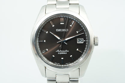 *NEAR MINT*  SEIKO Mechanical 6R15-00C0 Automa Black Dial Round 38mm Mens Watch