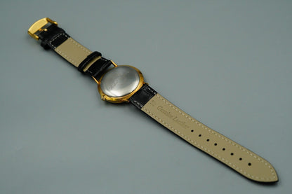 *Exc+5* Vintage SEIKO 15026E Hand Winding Silver Dial Round 35mm Mens Watch