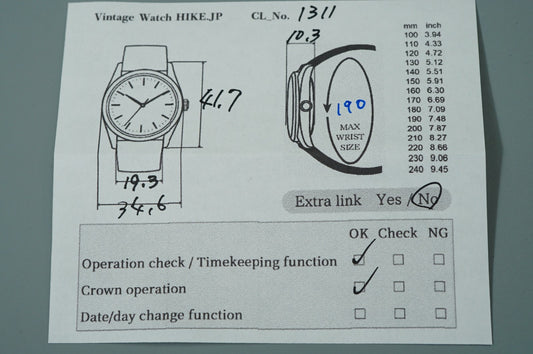 *Exc+5* Vintage 1967 SEIKO LARDMARVEL 5740-8000 AT Silver Round 37mm Mens Watch