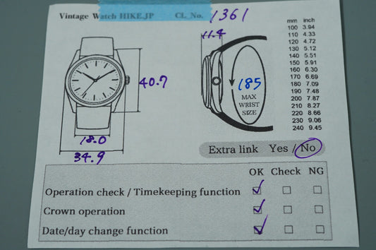 TOP MINT Serviced SEIKO Lord Matic 5606-7270 Automatic Blue 35mm Mens Watch