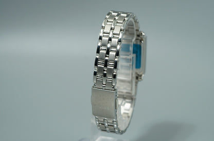 *MINT* SEIKO Premier 1N01-0RJ0 Quartz White Dial Square 22mm Women,Ladies Watch