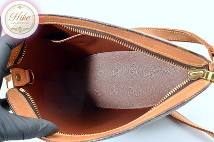Louis Vuitton DROUOT Monogram Brown Shoulder Bag M51290 Authentic Condition *SA*