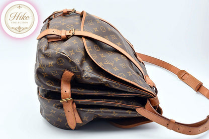 Louis Vuitton Saumur 43 Monogram Brown Shoulder Bag M42252 Authentic Condition A