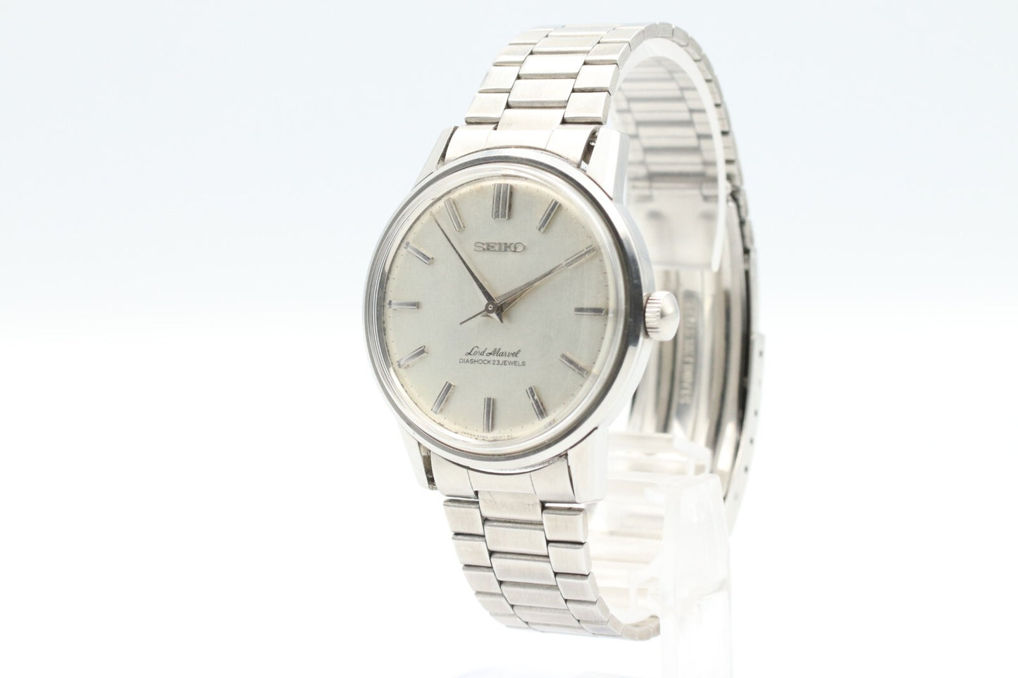 *N MINT* Vintage SEIKO Lord Marvel 5740-0010 Hand winding Silver Dial Mens Watch