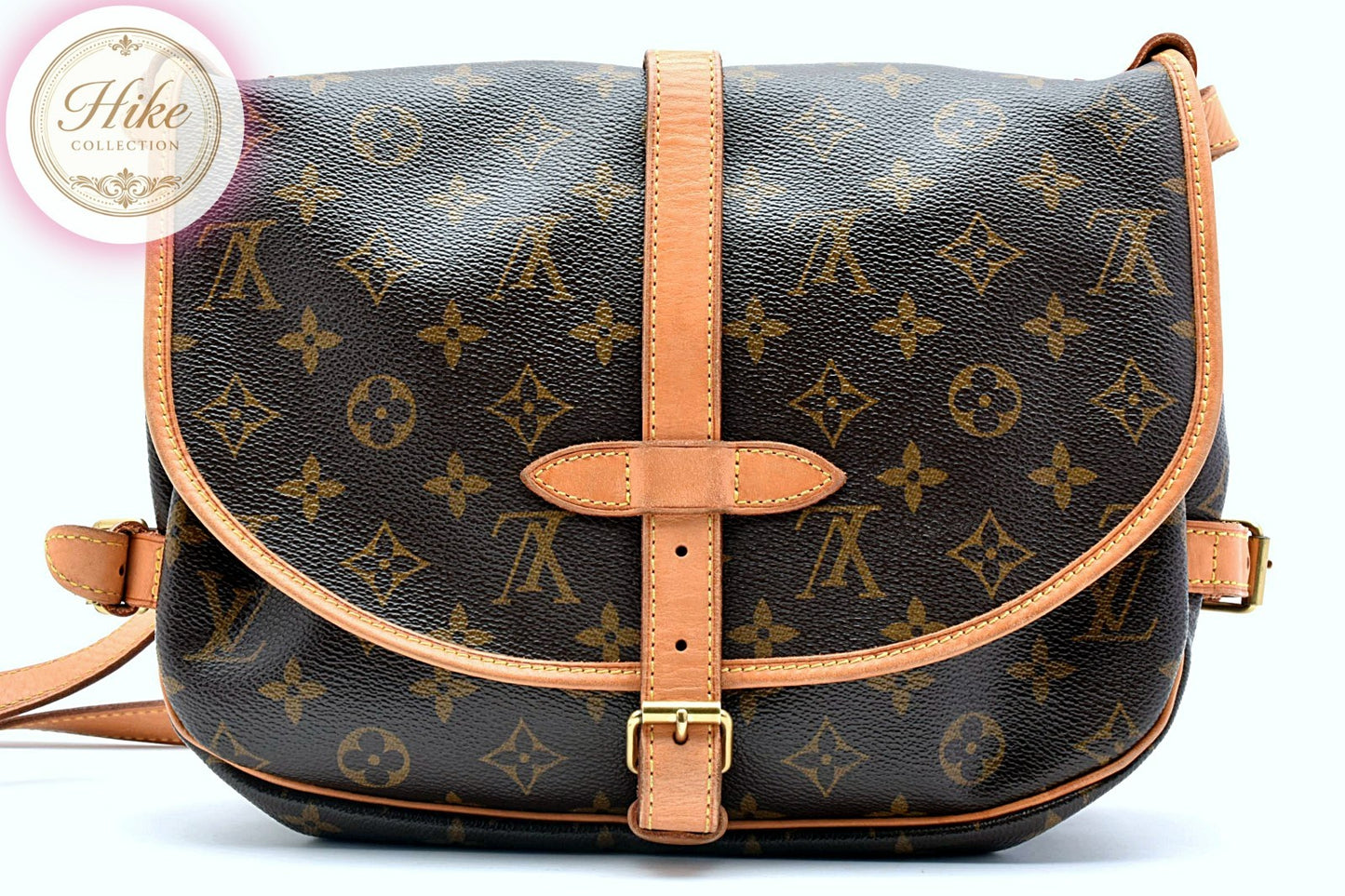 Louis Vuitton Saumur 30 Monogram Shoulder Bag M42256 Authentic Condition *AB*