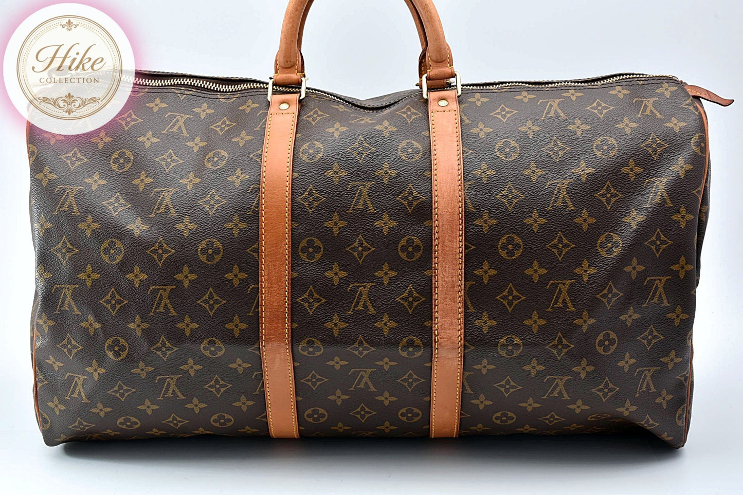 Louis Vuitton Keepall 55 Monogram Boston Bag M41424 Authentic Condition AB B0107