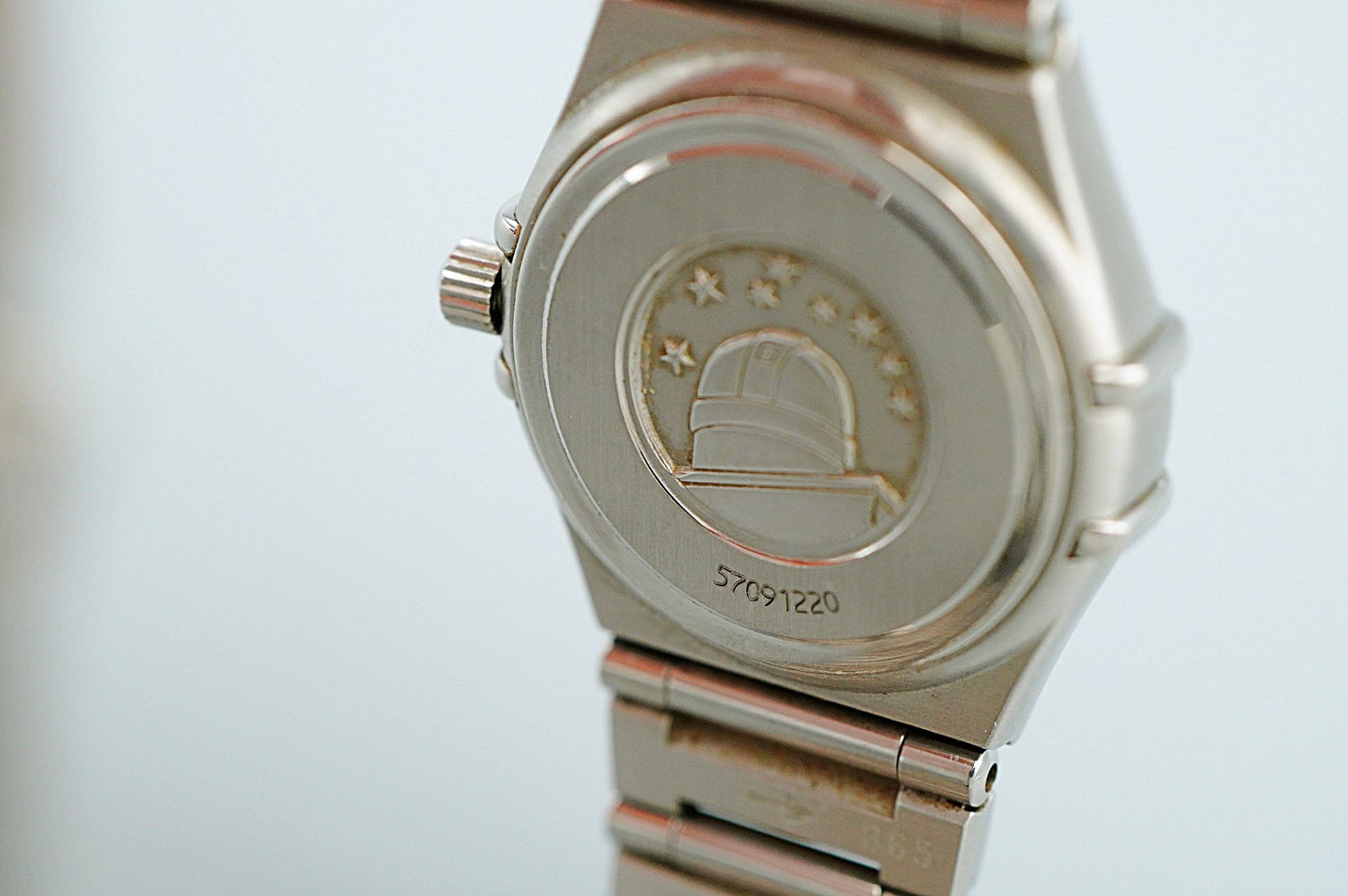 *N MINT* Vintage OMEGA Constellation Cal.1456 Ref.795.1203 Qz 22mm Women Watch