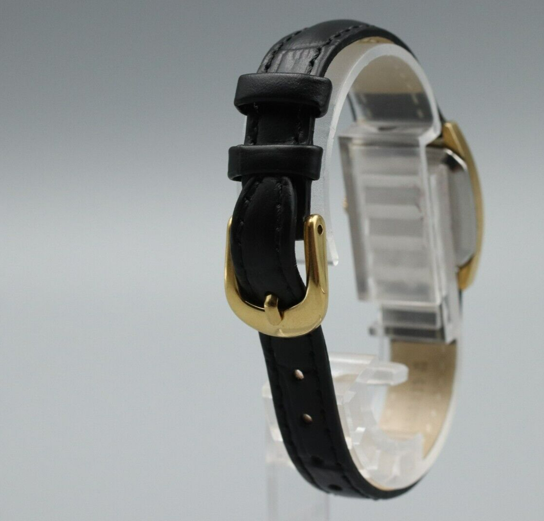 *Exc+5* Vintage OMEGA De Ville Cal.625 Hand Winding Gold Dial Square Women Watch