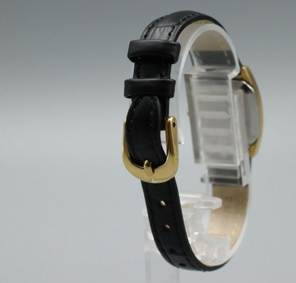 *Exc+5* Vintage OMEGA De Ville Cal.625 Hand Winding Gold Dial Square Women Watch
