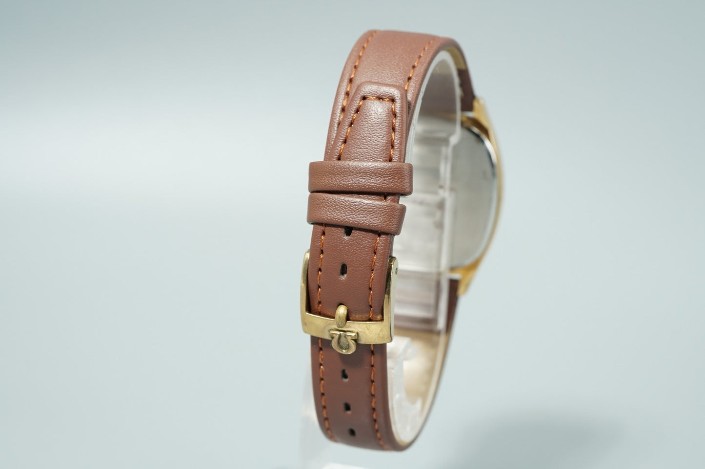 *NEAR MINT* Vintage 1979 OMEGA De Ville Cal.1332 Qz Gold Square 32mm Mens Watch